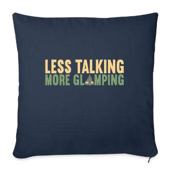 Glamping Glamper - Sofa pillowcase 17,3'' x 17,3'' (45 x 45 cm) - navy - Front