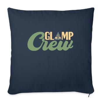 Glamping Glamper - Sofa pillowcase 17,3'' x 17,3'' (45 x 45 cm) - navy - Front