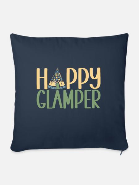 Glamping Glamper - Sofakissenbezug 45 x 45 cm - Navy