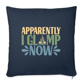 Glamping Glamper - Sofa pillowcase 17,3'' x 17,3'' (45 x 45 cm) - navy - Front