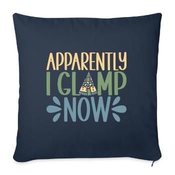 Glamping Glamper - Sofa pillowcase 17,3'' x 17,3'' (45 x 45 cm) - navy - Front