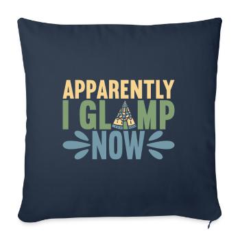 Glamping Glamper - Sofa pillowcase 17,3'' x 17,3'' (45 x 45 cm) - navy - Front