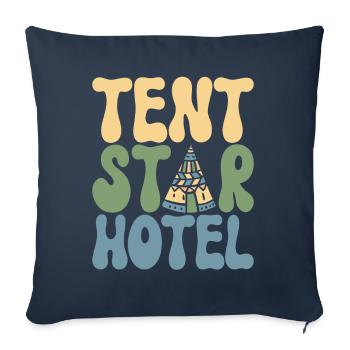 Glamping Glamper - Sofa pillowcase 17,3'' x 17,3'' (45 x 45 cm) - navy - Front
