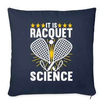 Racquetball Racquetball Player - Sofa pillowcase 17,3'' x 17,3'' (45 x 45 cm) - navy - Front