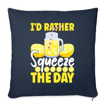 Lemonade Lemonade stand - Sofa pillowcase 17,3'' x 17,3'' (45 x 45 cm) - navy - Front