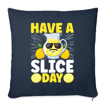 Lemonade Lemonade stand - Sofa pillowcase 17,3'' x 17,3'' (45 x 45 cm) - navy - Front