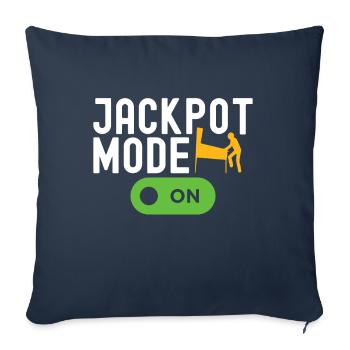 Pinball Flipper - Sofa pillowcase 17,3'' x 17,3'' (45 x 45 cm) - navy - Front