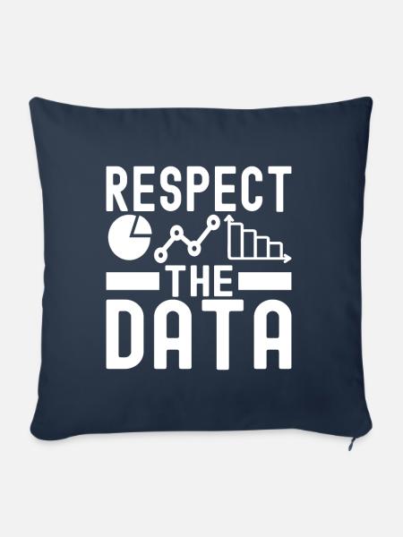 Data Science Datenanalyst - Sofakissenbezug 45 x 45 cm - Navy