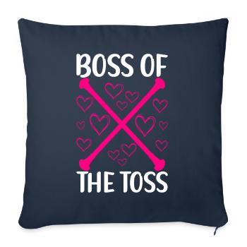 Majorette Gymnastics Majorettes Baton Twirling - Sofa pillowcase 17,3'' x 17,3'' (45 x 45 cm) - navy - Front