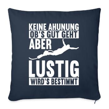 Bungee Bungeespringer - Sofakissenbezug 45 x 45 cm - Navy - Vorne