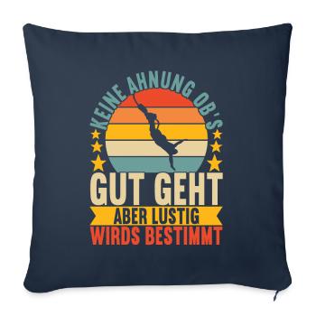Bungee Bungeespringer - Sofakissenbezug 45 x 45 cm - Navy - Vorne
