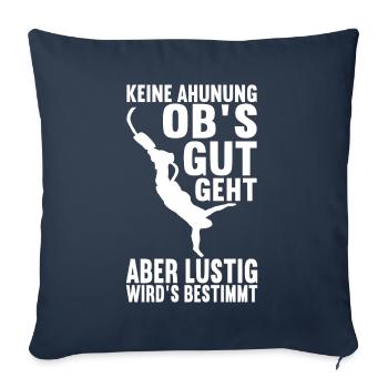 Bungee Bungeespringer - Sofakissenbezug 45 x 45 cm - Navy - Vorne