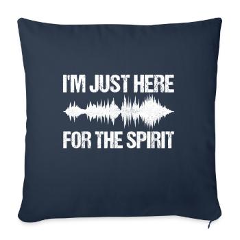 Paranormal Investigator Ghost Hunting - Sofa pillowcase 17,3'' x 17,3'' (45 x 45 cm) - navy - Front