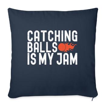 Ballon chasseur Ballon chasseur - Housse de coussin décorative 45 x 45 cm - bleu marine - Devant