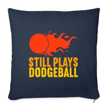 Ballon chasseur Ballon chasseur - Housse de coussin décorative 45 x 45 cm - bleu marine - Devant