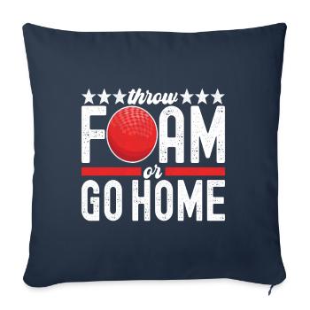 Ballon chasseur Ballon chasseur - Housse de coussin décorative 45 x 45 cm - bleu marine - Devant