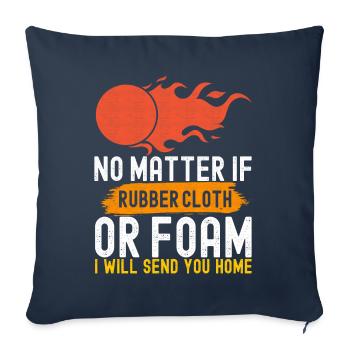 Ballon chasseur Ballon chasseur - Housse de coussin décorative 45 x 45 cm - bleu marine - Devant