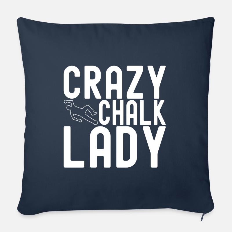 Forensics Forensic Scientist - Sofa pillowcase 17,3'' x 17,3'' (45 x 45 cm) - navy