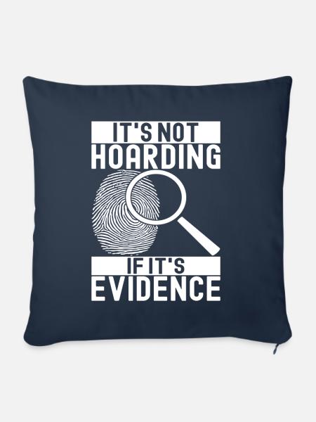 Forensik Forensiker - Sofakissenbezug 45 x 45 cm - Navy