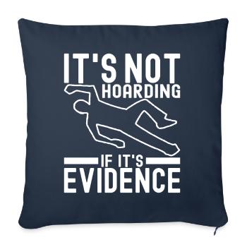 Forensics Forensic Scientist - Sofa pillowcase 17,3'' x 17,3'' (45 x 45 cm) - navy - Front