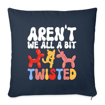 Balloon Animal Balloon Twisting - Sofa pillowcase 17,3'' x 17,3'' (45 x 45 cm) - navy - Front