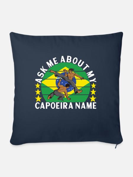 Capoeira Capoeirista - Sofakissenbezug 45 x 45 cm - Navy