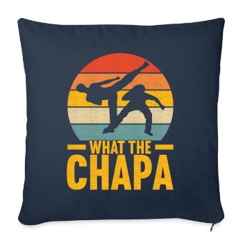 Capoeira Capoeirista - Sofa pillowcase 17,3'' x 17,3'' (45 x 45 cm) - navy - Front