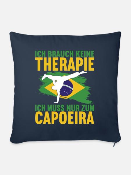 Capoeira Capoeirista - Sofakissenbezug 45 x 45 cm - Navy