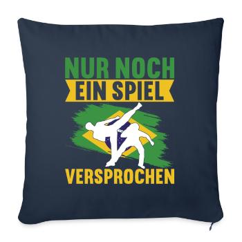 Capoeira Capoeirista - Sofa pillowcase 17,3'' x 17,3'' (45 x 45 cm) - navy - Front