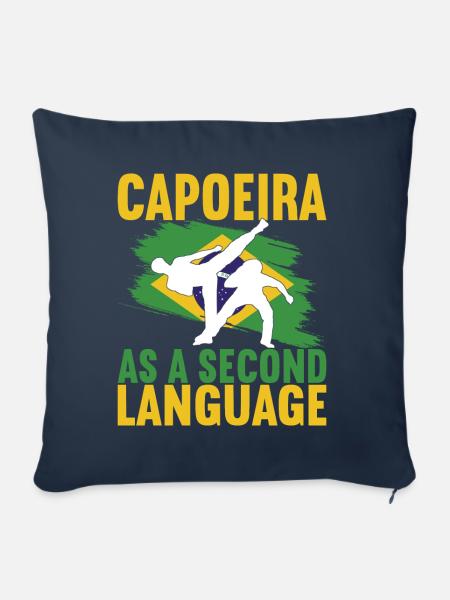 Capoeira Capoeirista - Sofakissenbezug 45 x 45 cm - Navy