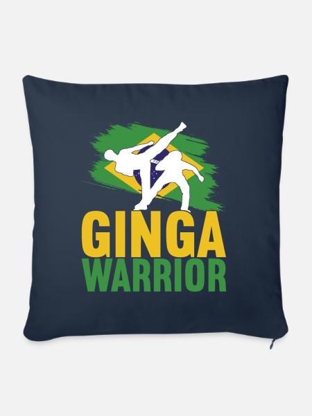 Capoeira Capoeirista - Sofakissenbezug 45 x 45 cm - Navy