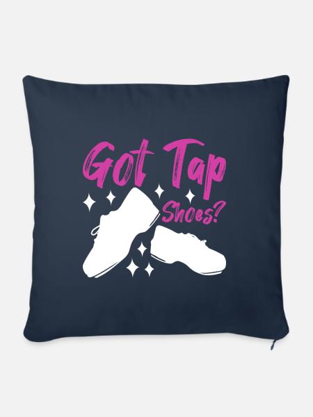 Stepptanz Stepptänzer - Sofakissenbezug 45 x 45 cm - Navy