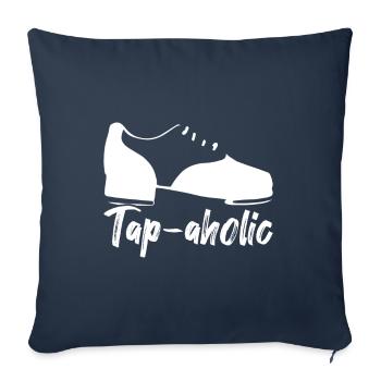 Tap Dance Tap Dancer - Sofa pillowcase 17,3'' x 17,3'' (45 x 45 cm) - navy - Front