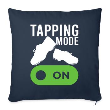 Tap Dance Tap Dancer - Sofa pillowcase 17,3'' x 17,3'' (45 x 45 cm) - navy - Front