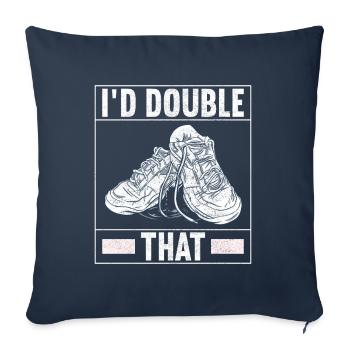 Sneakerhead Sneaker Collector - Sofakissenbezug 45 x 45 cm - Navy - Vorne