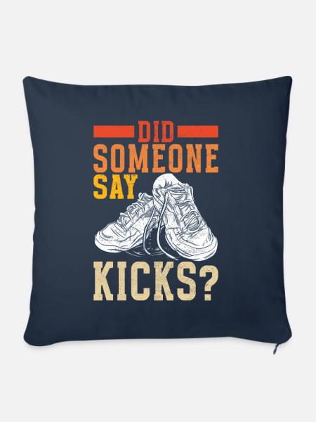 Sneakerhead Sneaker Collector - Sofakissenbezug 45 x 45 cm - Navy