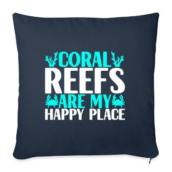 Marine Biology Marine Biologist - Sofa pillowcase 17,3'' x 17,3'' (45 x 45 cm) - navy - Front