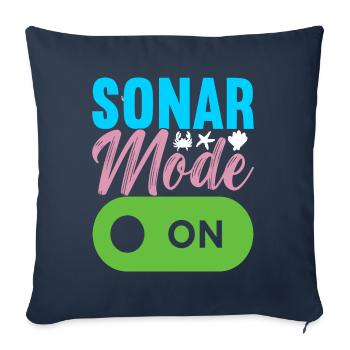 Marine Biology Marine Biologist - Sofa pillowcase 17,3'' x 17,3'' (45 x 45 cm) - navy - Front