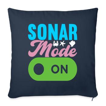 Marine Biology Marine Biologist - Sofa pillowcase 17,3'' x 17,3'' (45 x 45 cm) - navy - Front