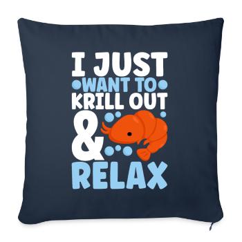 Marine Biology Marine Biologist - Sofa pillowcase 17,3'' x 17,3'' (45 x 45 cm) - navy - Front