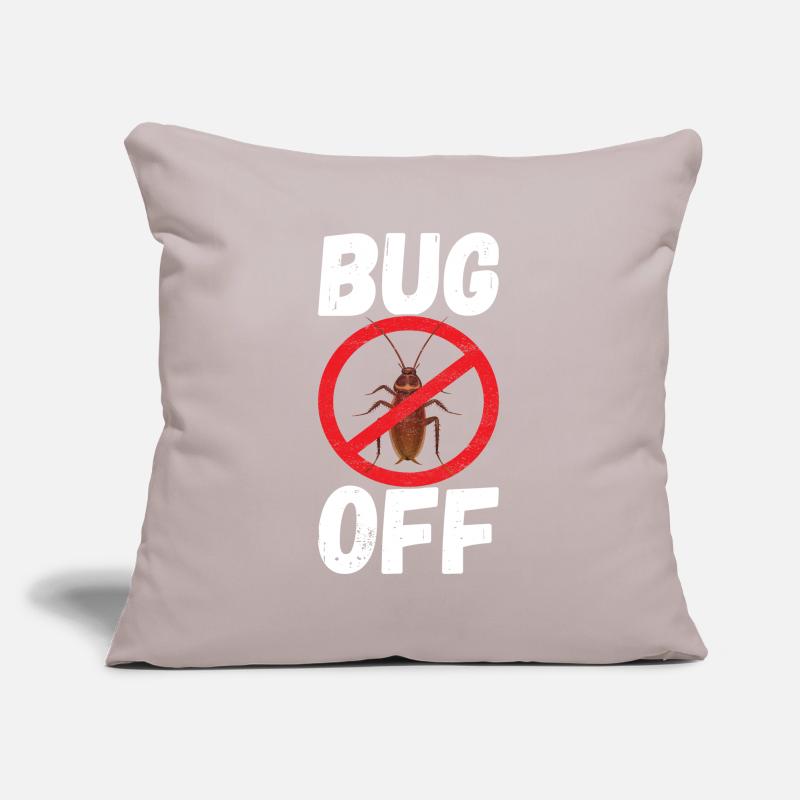 Schädlingsbekämpfung Kammerjäger Sofakissenbezug 45 x 45 cm