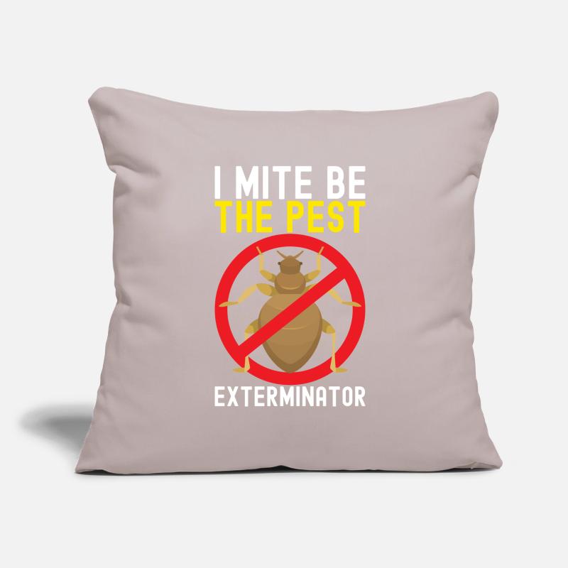 Schädlingsbekämpfung Kammerjäger Sofakissenbezug 45 x 45 cm