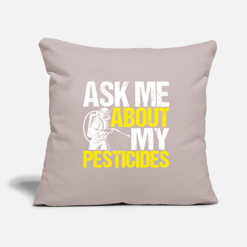 Schädlingsbekämpfung Kammerjäger Sofakissenbezug 45 x 45 cm