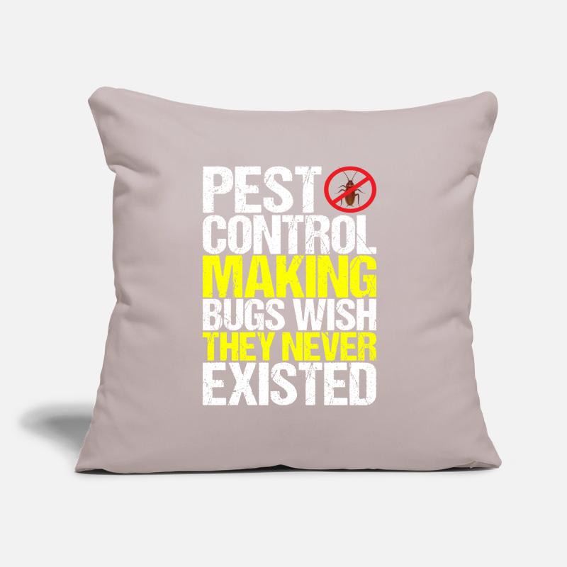 Pest Control Exterminators Sofa pillowcase 17,3'' x 17,3'' (45 x 45 cm)