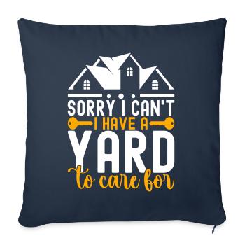 Homeowners Housewarming Party - Sofa pillowcase 17,3'' x 17,3'' (45 x 45 cm) - navy - Front