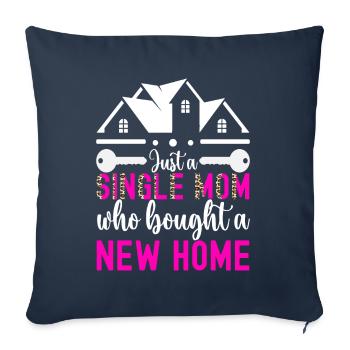 Homeowners Housewarming Party - Sofa pillowcase 17,3'' x 17,3'' (45 x 45 cm) - navy - Front