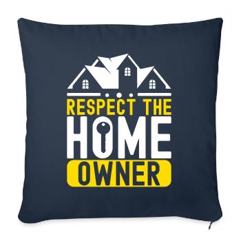 Homeowners Housewarming Party - Sofa pillowcase 17,3'' x 17,3'' (45 x 45 cm) - navy - Front