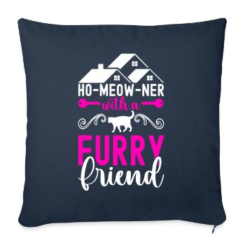 Homeowners Housewarming Party - Sofa pillowcase 17,3'' x 17,3'' (45 x 45 cm) - navy - Front