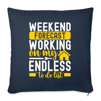 Homeowners Housewarming Party - Sofa pillowcase 17,3'' x 17,3'' (45 x 45 cm) - navy - Front
