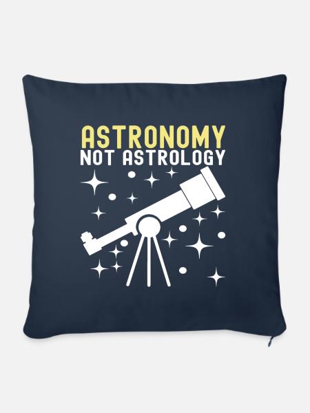 Atronome Astronomie - Sofakissenbezug 45 x 45 cm - Navy